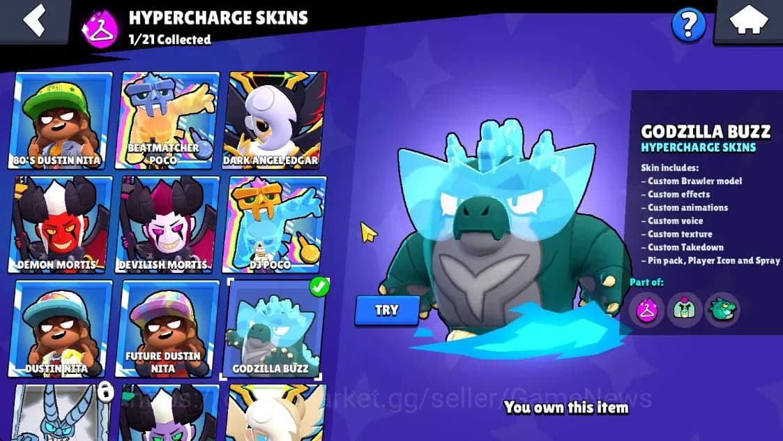 Brawl Stars Accounts Lvl 72|24,9K Trophy|42 Brawler 17 Max Lvl|2 Presti image 12