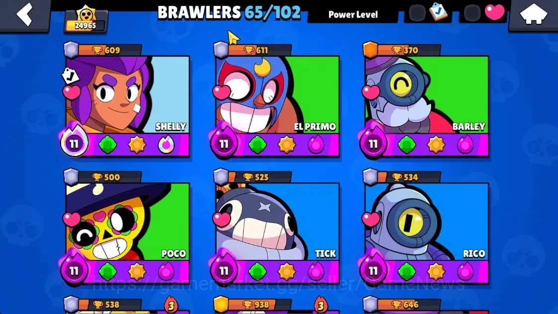 Brawl Stars Accounts Lvl 72|24,9K Trophy|42 Brawler 17 Max Lvl|2 Presti image 5