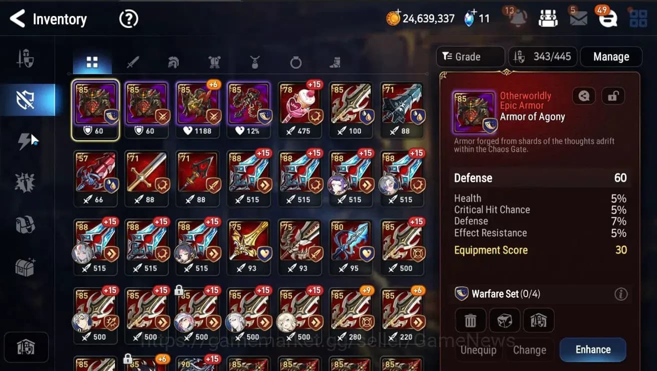 Epic Seven Accounts GLOBAL Unverif|New Era|9 ML(Salome,NM Luna[285 SPD image 17