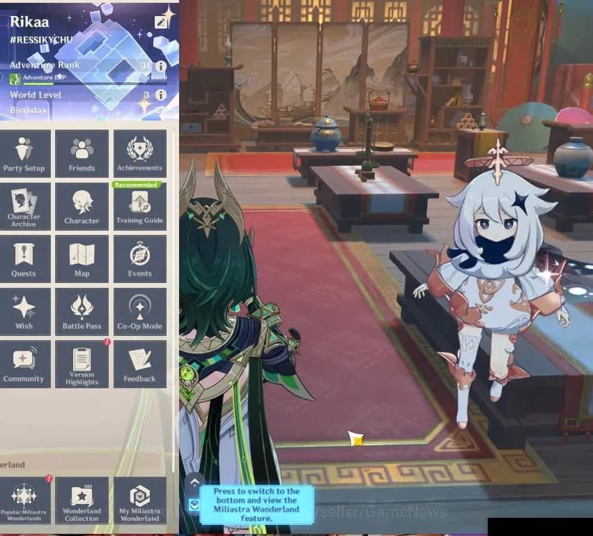 Genshin Impact Accounts Asia|Starter|AR 31|1 Limit +1(*5Wep)| Nefer |MC Fe image 2