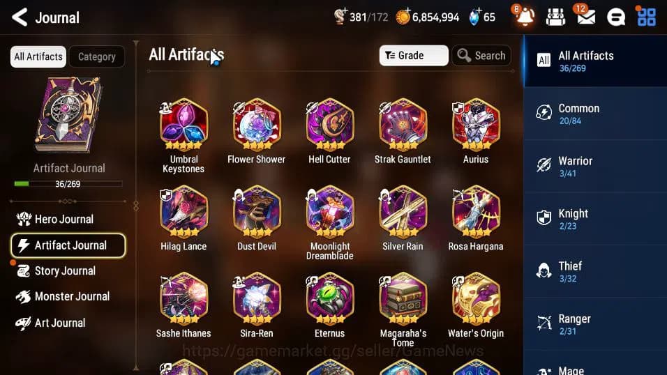 Epic Seven Accounts GLOBAL UNVERIF|New Era|2 ML(Salome, DB Senya)+ Set image 17