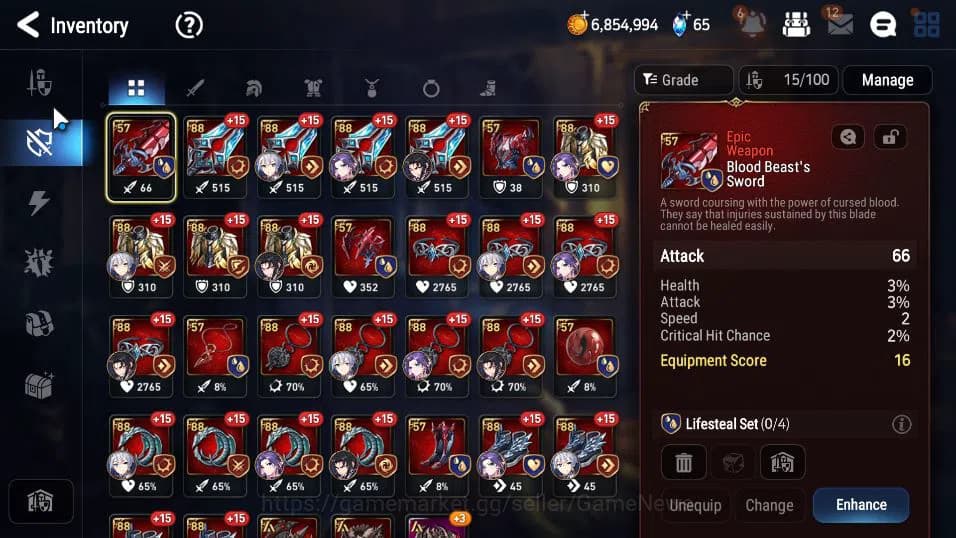 Epic Seven Accounts GLOBAL UNVERIF|New Era|2 ML(Salome, DB Senya)+ Set image 8