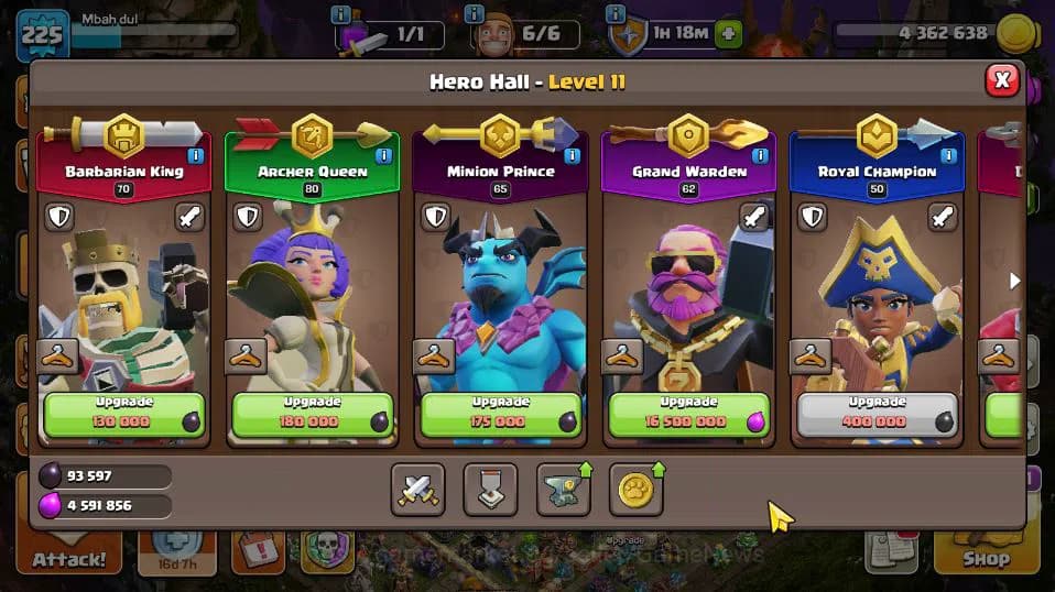 Clash of Clans Accounts TH 17-BH 10|Almost MAX|LV 225|HH 11|BK 70,AQ 80,GW image 6