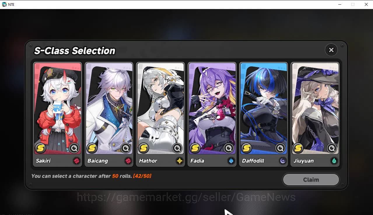 Neverness to Everness Accounts GLOBAL EU|HL 5|1 SSR Limited Nanally + 2 S Arc|4 S image 12