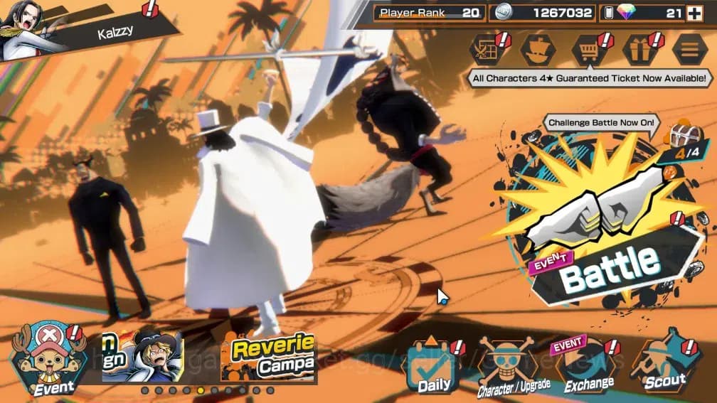 One Piece Bounty Rush Accounts Global|7 EX 2 MAX|Awaken RobLucci,KP Roger,GF Luff image 1