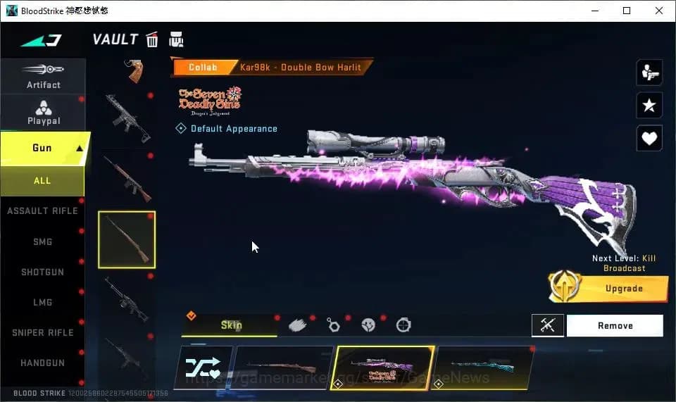 Blood Strike Accounts ASIA|ETERNAL Desert Eagle-Scorpius|ULTRA Melee Kuk image 12