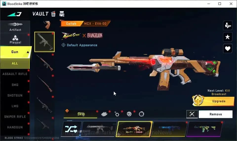 Blood Strike Accounts ASIA|ETERNAL Desert Eagle-Scorpius|ULTRA Melee Kuk image 13