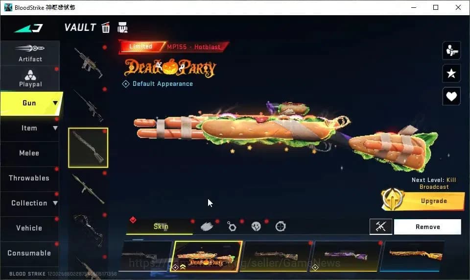 Blood Strike Accounts ASIA|ETERNAL Desert Eagle-Scorpius|ULTRA Melee Kuk image 16