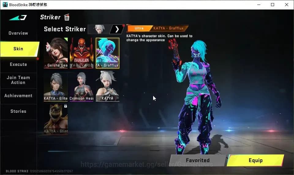 Blood Strike Accounts ASIA|ETERNAL Desert Eagle-Scorpius|ULTRA Melee Kuk image 20
