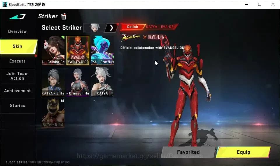 Blood Strike Accounts ASIA|ETERNAL Desert Eagle-Scorpius|ULTRA Melee Kuk image 3