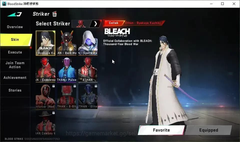 Blood Strike Accounts ASIA|ETERNAL Desert Eagle-Scorpius|ULTRA Melee Kuk image 4