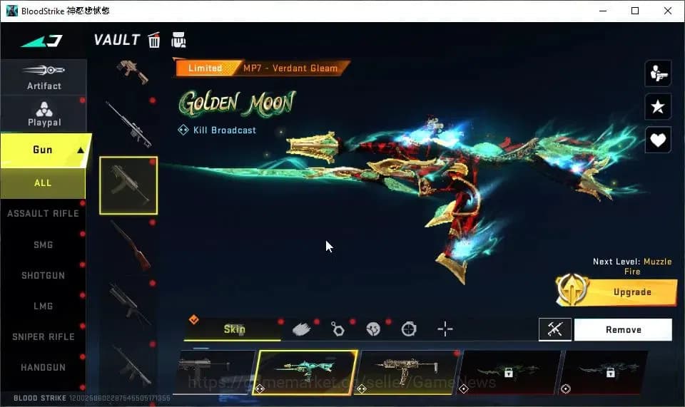 Blood Strike Accounts ASIA|ETERNAL Desert Eagle-Scorpius|ULTRA Melee Kuk image 8