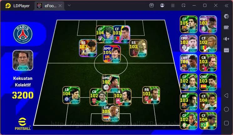 eFootball Accounts ANDROID|PW 3200|O'Kahn Tsubasa,Messi ARG epik,Velv image 1