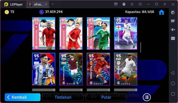 eFootball Accounts ANDROID|PW 3200|O'Kahn Tsubasa,Messi ARG epik,Velv image 13
