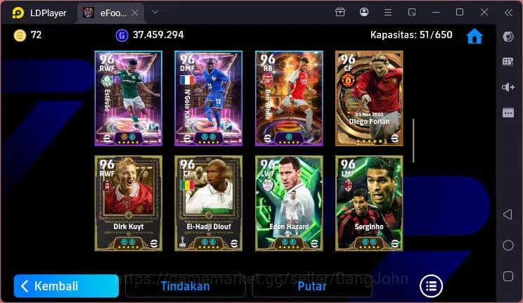 eFootball Accounts ANDROID|PW 3200|O'Kahn Tsubasa,Messi ARG epik,Velv image 6