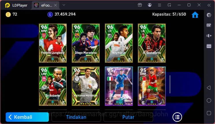 eFootball Accounts ANDROID|PW 3200|O'Kahn Tsubasa,Messi ARG epik,Velv image 8