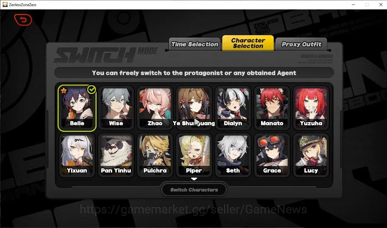Zenless Zone Zero Accounts ASIA|IK 55|80 EMT|5 Limited,YSG Premium Team[(Yixu image 2
