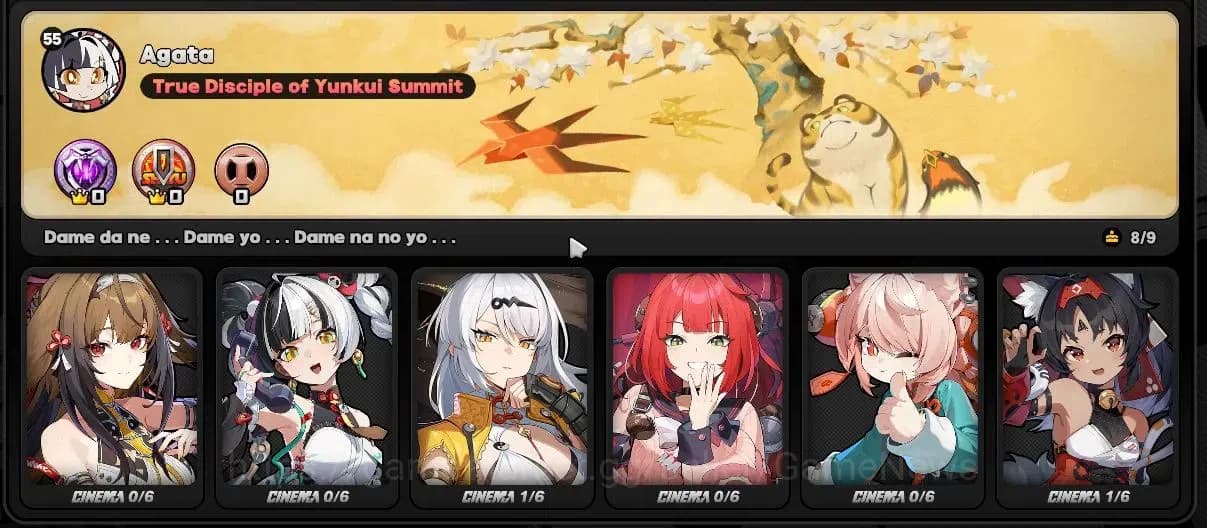Zenless Zone Zero Accounts ASIA|IK 55|80 EMT|5 Limited,YSG Premium Team[(Yixu image 5