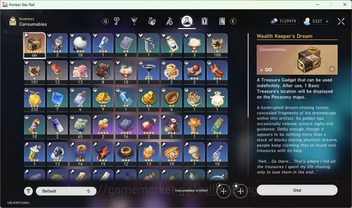 Honkai Star Rail Accounts ASIA | TL 67 | 13 LIMIT | SILVER WOLF | CERYDRA | image 8