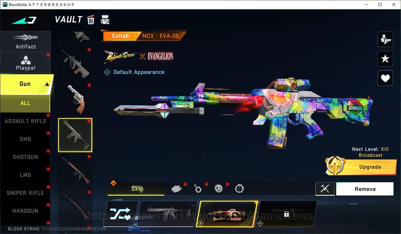 Blood Strike Accounts ASIA|ETERNAL Lv2 MP5-Dominator+ Collab Evangelion image 6