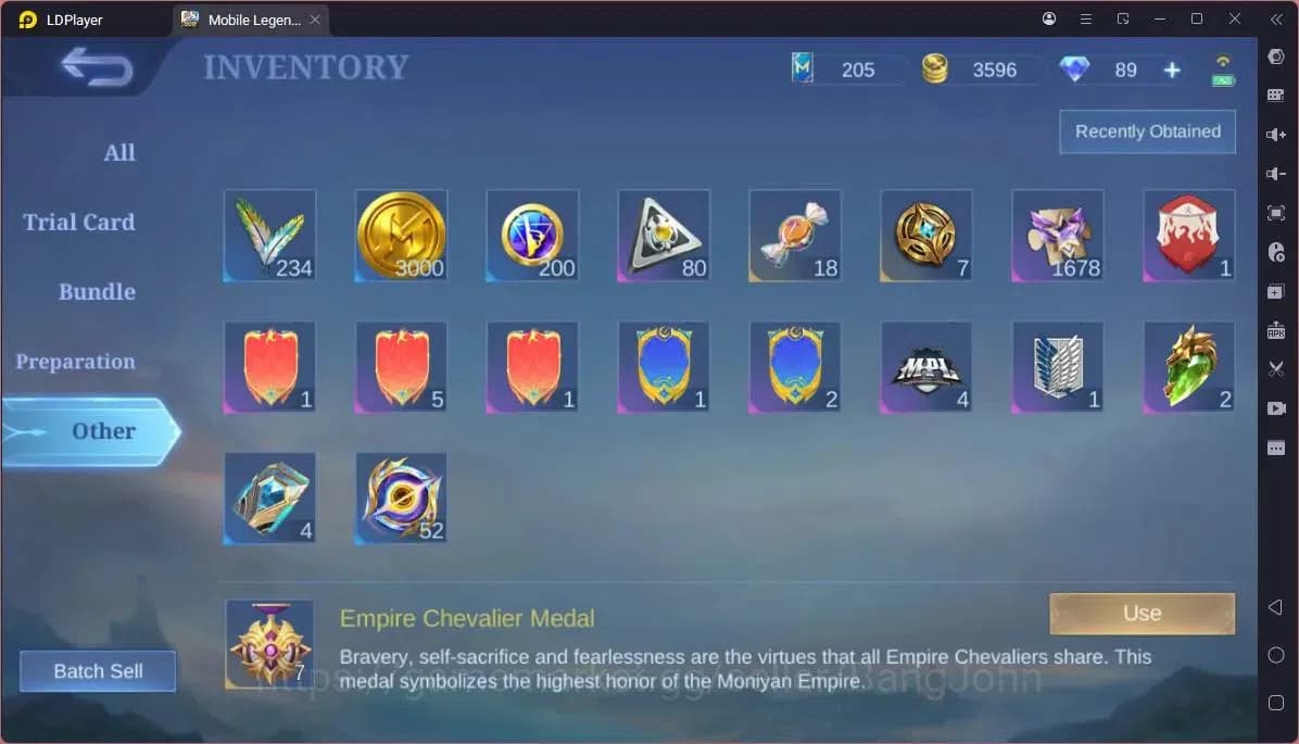 Mobile Legends: Bang Bang Accounts GLOBAL Hero 55 Skin 72|Prime Granger|Lightborn Gra image 1