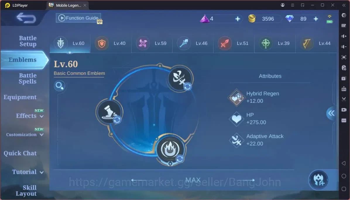 Mobile Legends: Bang Bang Accounts GLOBAL Hero 55 Skin 72|Prime Granger|Lightborn Gra image 7