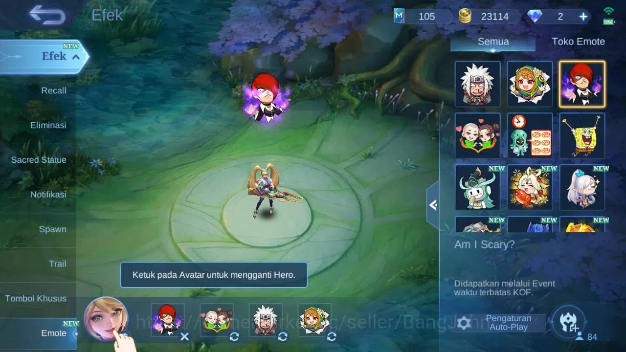 Mobile Legends: Bang Bang Accounts GLOBAL Hero 84 Skin 126 Luckybox Miya | Prime Beat image 11