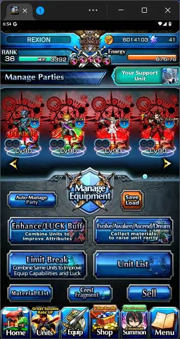 Grand Summoners Accounts GLOBAL|10 Ascend|Inumata TW,Chloe TW,Summer Miyu,K image 5