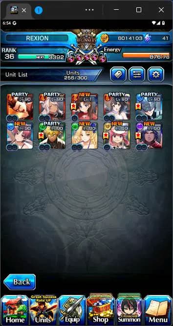 Grand Summoners Accounts GLOBAL|10 Ascend|Inumata TW,Chloe TW,Summer Miyu,K image 6