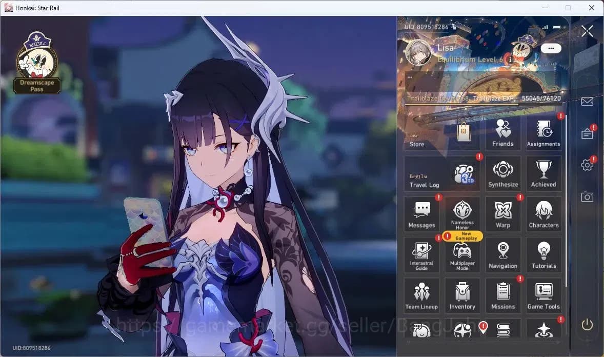 Honkai Star Rail Accounts ASIA | TL 68|Dan Heng PT+Sign|Kafka+Sign|Sparkle+S image 1