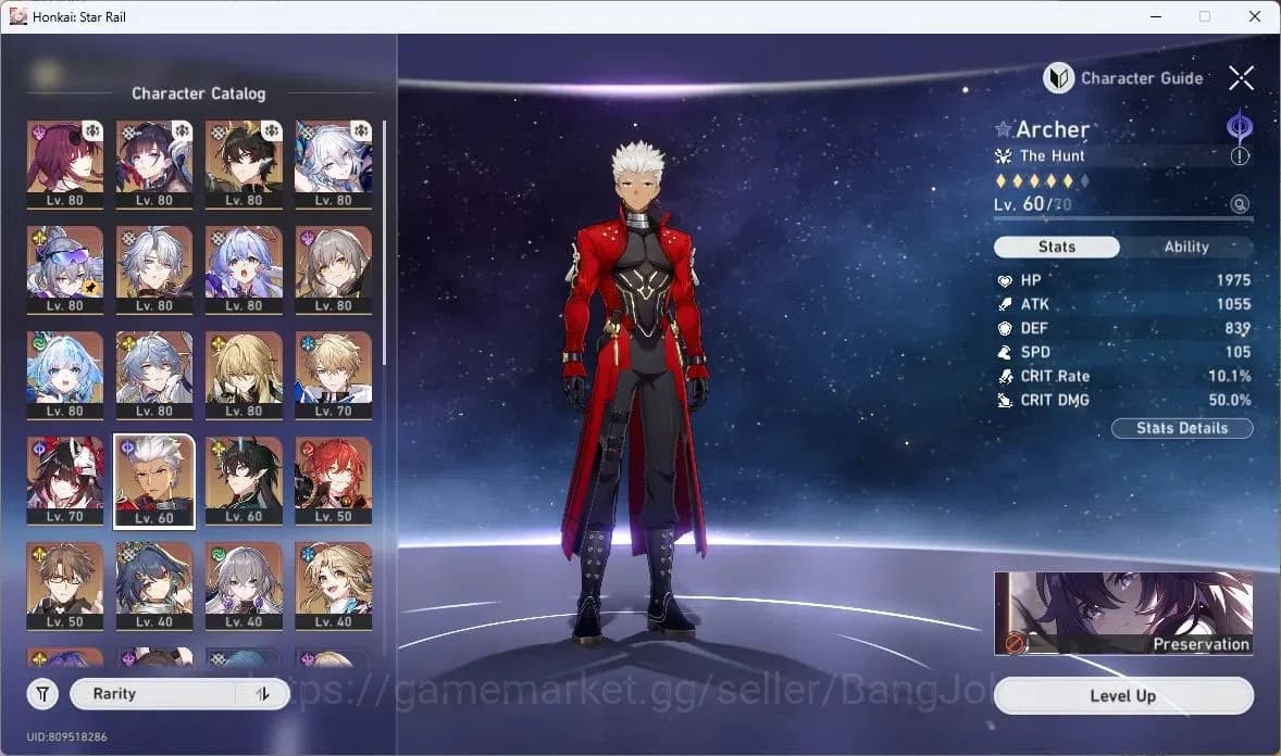 Honkai Star Rail Accounts ASIA | TL 68|Dan Heng PT+Sign|Kafka+Sign|Sparkle+S image 11