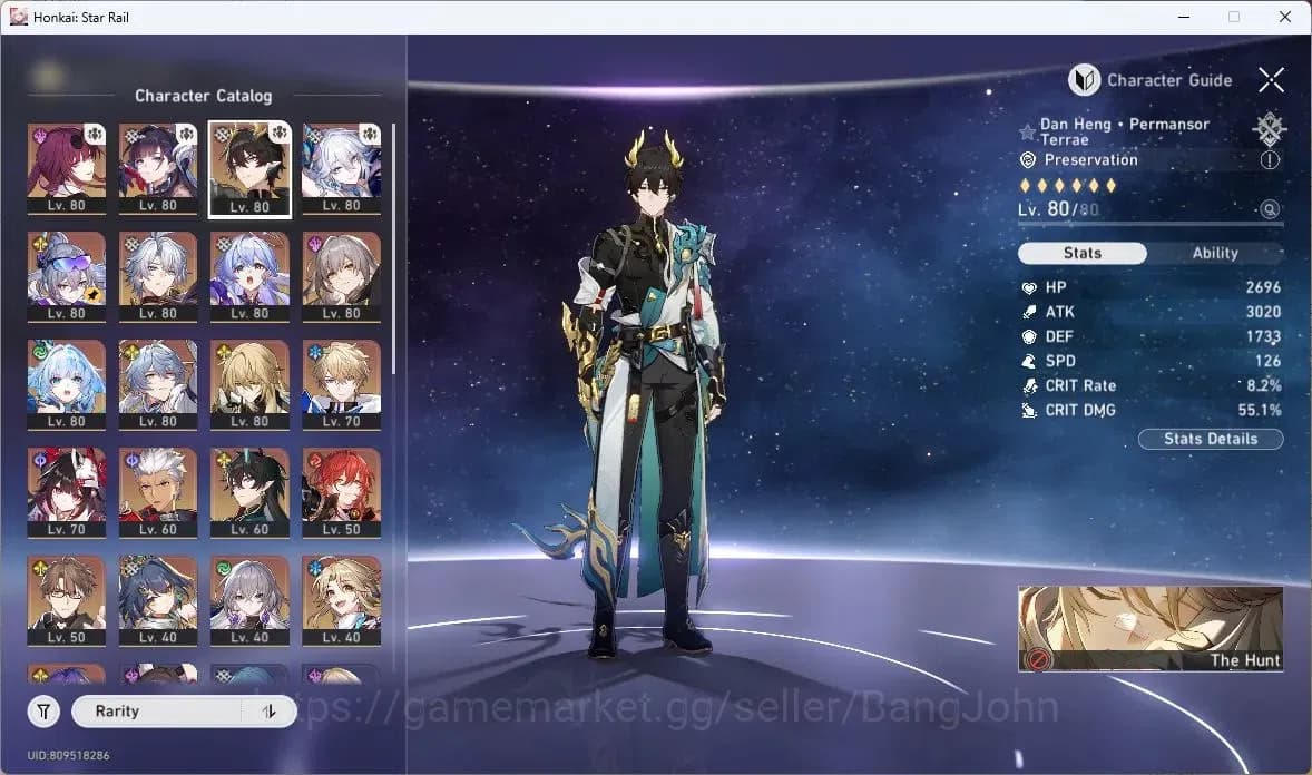 Honkai Star Rail Accounts ASIA | TL 68|Dan Heng PT+Sign|Kafka+Sign|Sparkle+S image 4