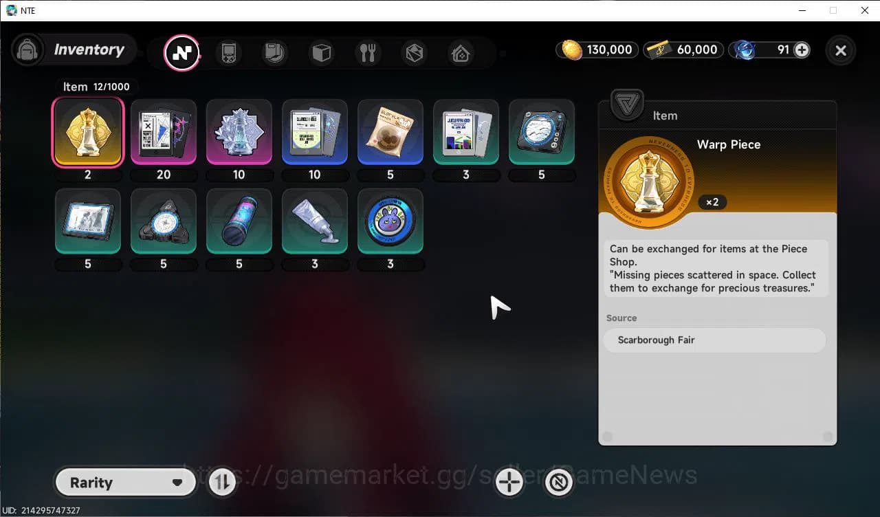 Neverness to Everness Accounts GLOBAL EU |HL 3| 2 SSR Limited Nanally, Hathor|4 S image 5