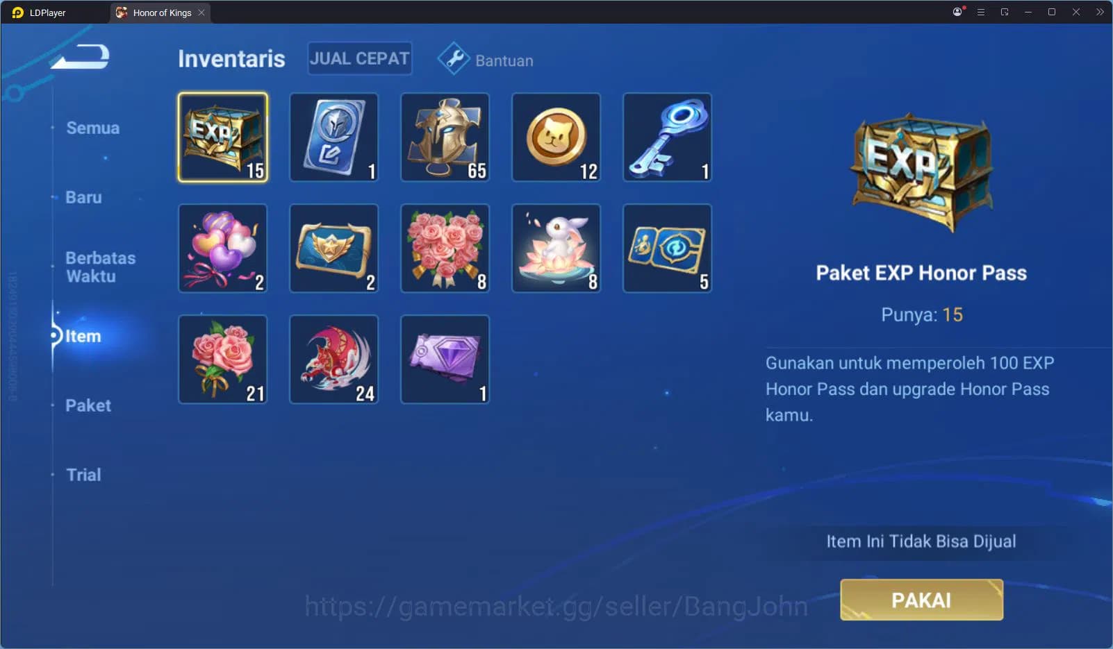 Honor of Kings Accounts Global 85 Hero 56 Skin | Farm Lane T12 | SXD Hou Y image 4