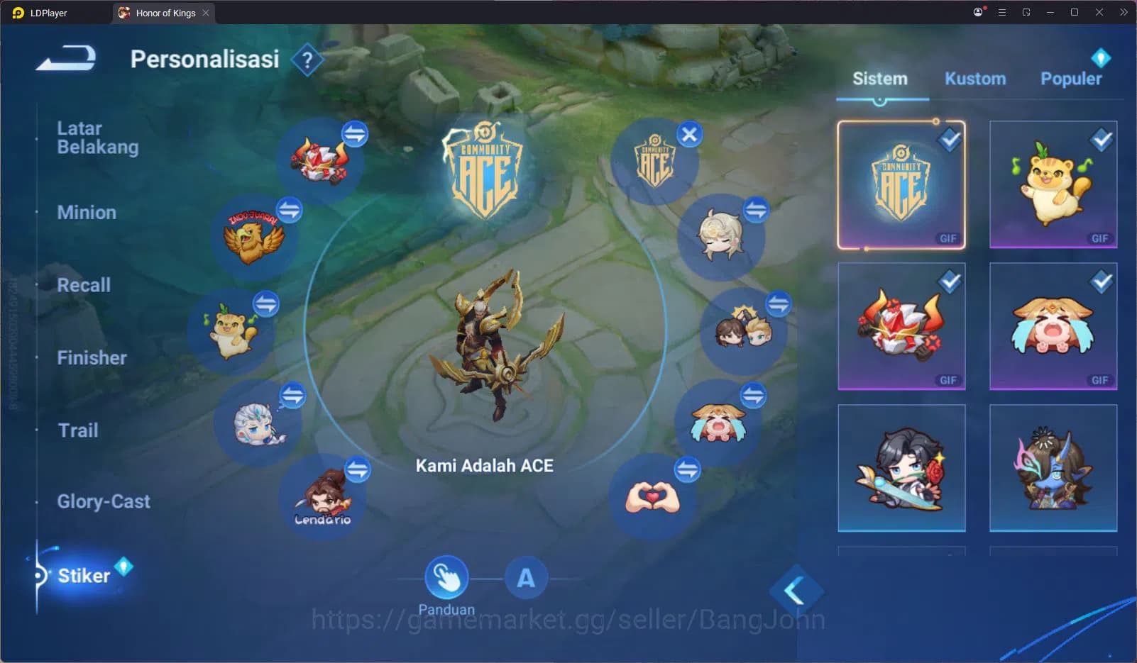 Honor of Kings Accounts Global 85 Hero 56 Skin | Farm Lane T12 | SXD Hou Y image 5