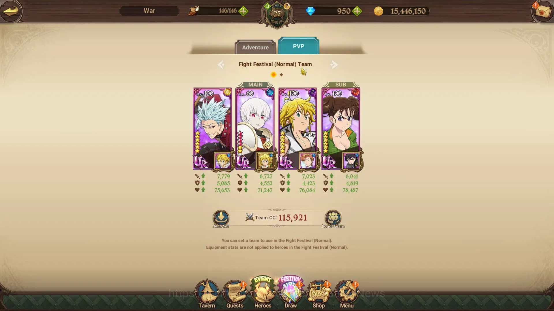 The Seven Deadly Sins: Grand Cross Accounts Global |1,1M CC|Starter CH 4|950 Dm| 2 UR+Collab F image 8