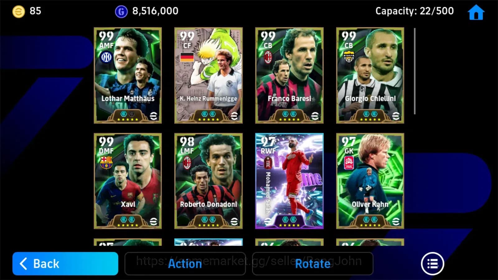 eFootball Accounts Android|PW 3181|Epic Matthäus,Rummenigge,Baresi,Ch image 3