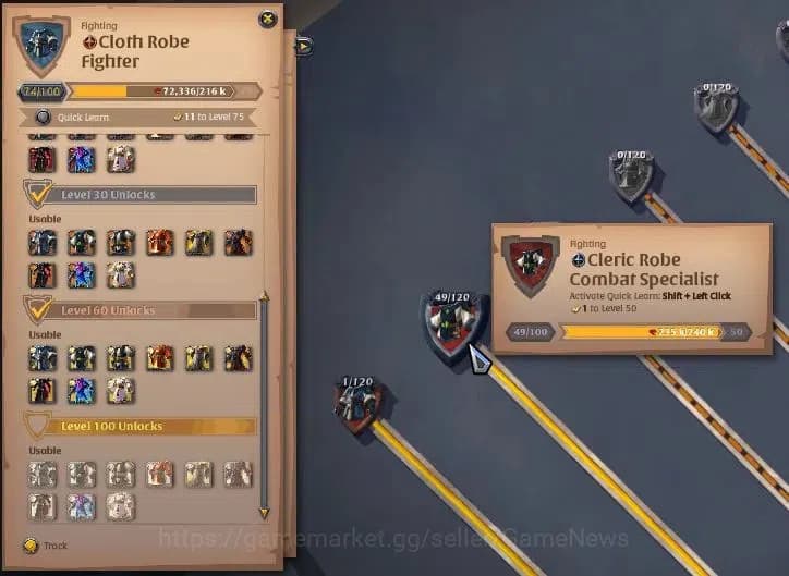 Albion Online Accounts ASIA | 2,76M Total Fame - 5M Silver | T8 Lumberjac image 7