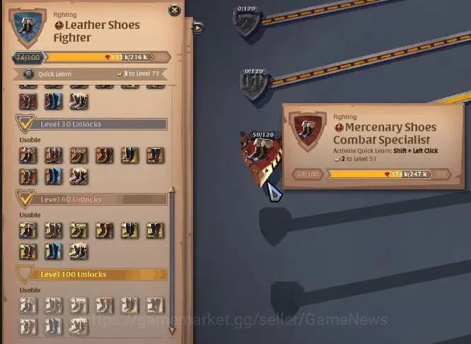 Albion Online Accounts ASIA | 2,76M Total Fame - 5M Silver | T8 Lumberjac image 8