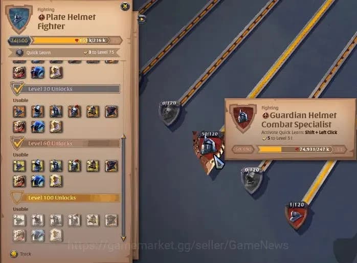 Albion Online Accounts ASIA | 2,76M Total Fame - 5M Silver | T8 Lumberjac image 9