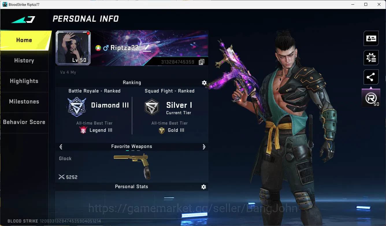 Blood Strike Accounts ASIA | evangel katya, ultra ethan, ultra val, meel image 1