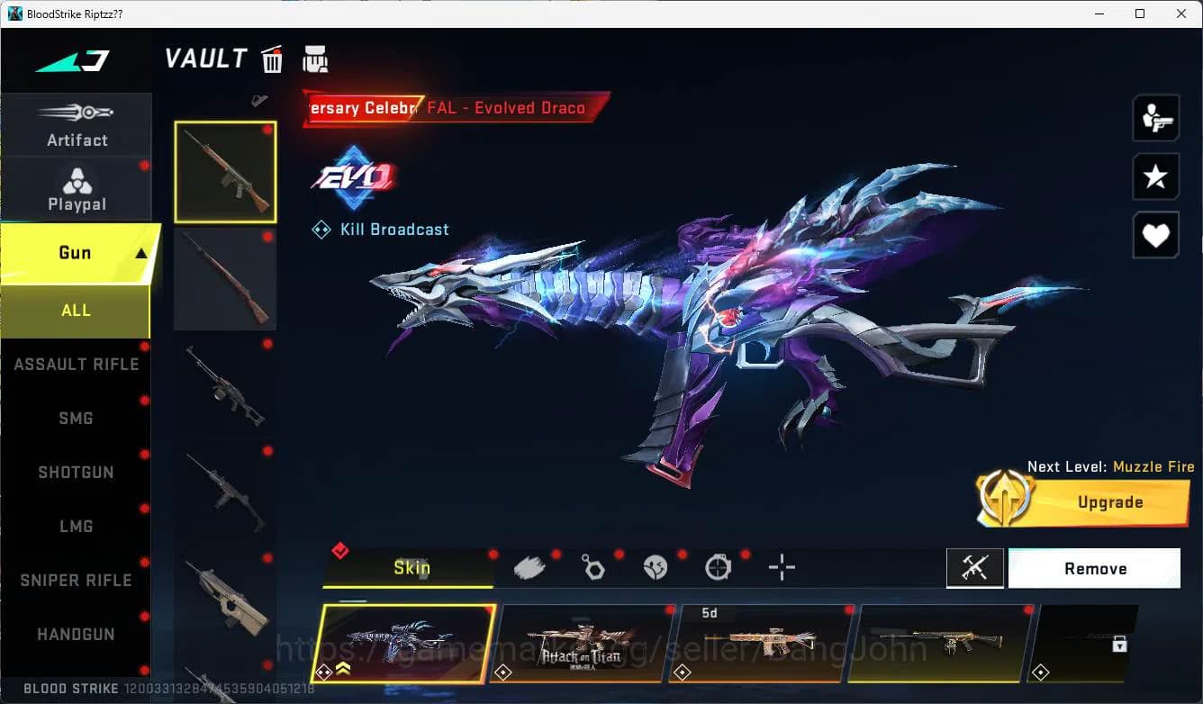 Blood Strike Accounts ASIA | evangel katya, ultra ethan, ultra val, meel image 15