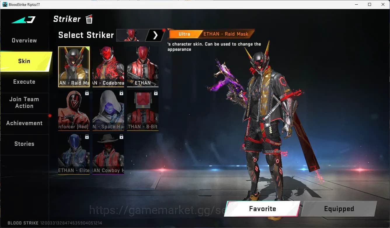 Blood Strike Accounts ASIA | evangel katya, ultra ethan, ultra val, meel image 2