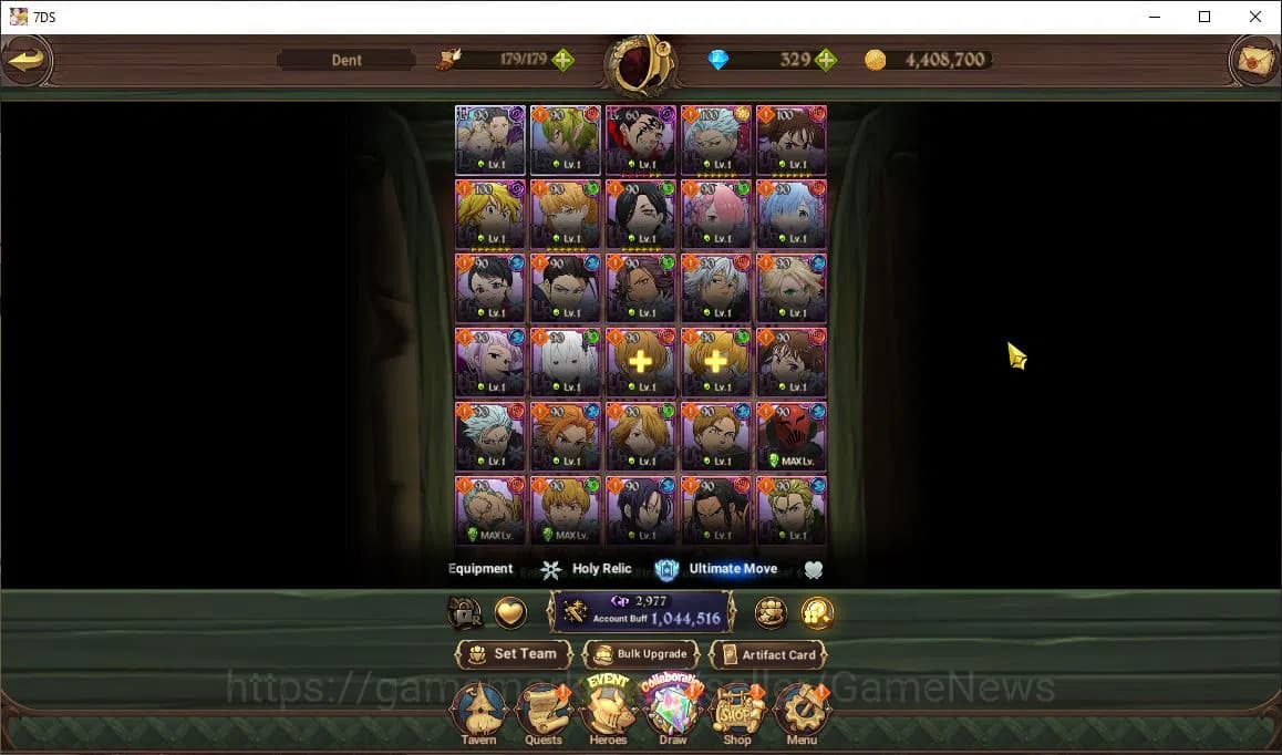 The Seven Deadly Sins: Grand Cross Accounts Global |1M CC|Chapter 4+329 Dm|2 LR+3 UR+Collab Re image 13