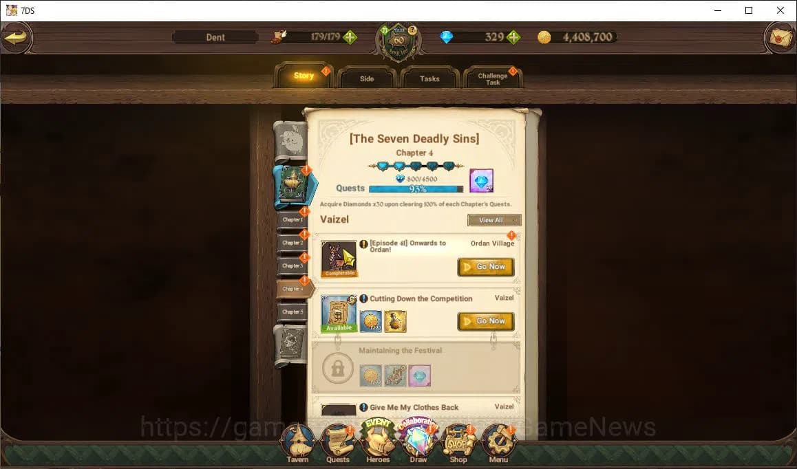 The Seven Deadly Sins: Grand Cross Accounts Global |1M CC|Chapter 4+329 Dm|2 LR+3 UR+Collab Re image 15