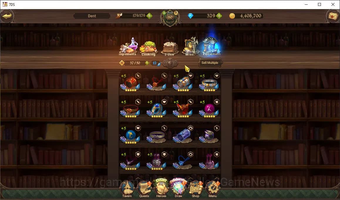 The Seven Deadly Sins: Grand Cross Accounts Global |1M CC|Chapter 4+329 Dm|2 LR+3 UR+Collab Re image 2