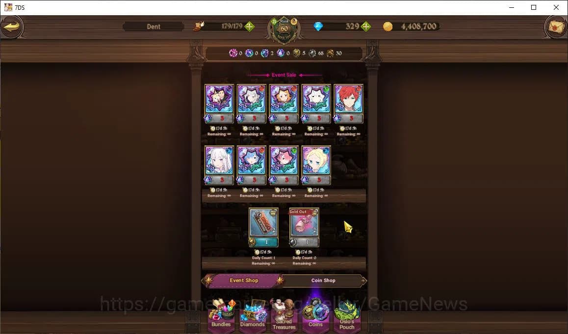 The Seven Deadly Sins: Grand Cross Accounts Global |1M CC|Chapter 4+329 Dm|2 LR+3 UR+Collab Re image 8