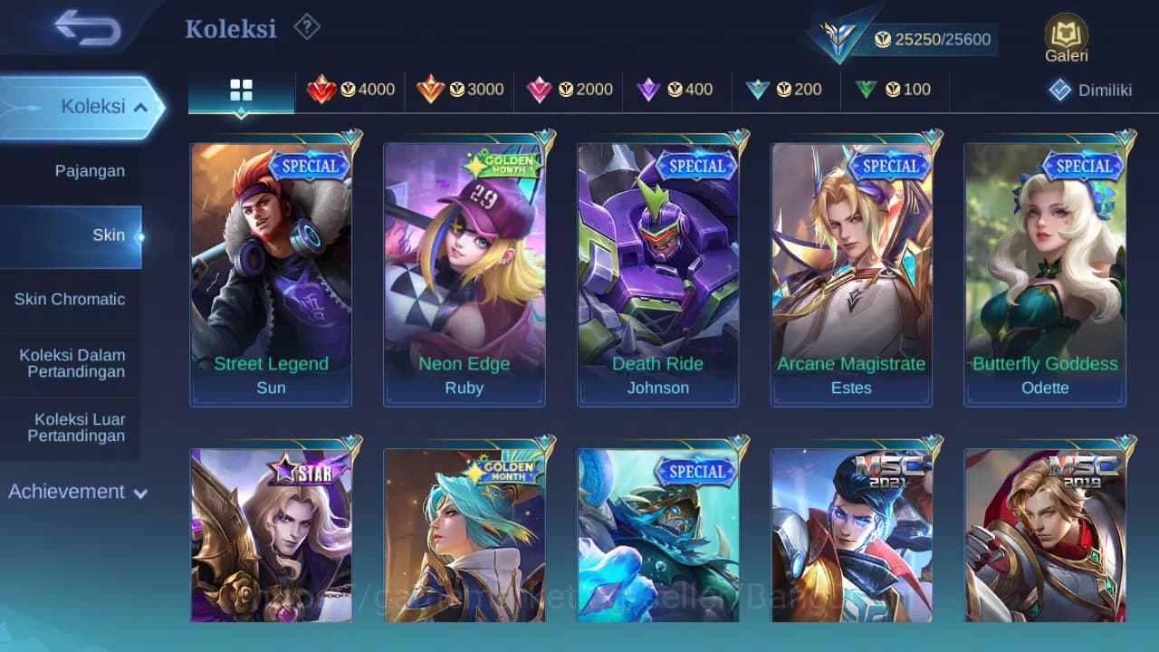 Mobile Legends: Bang Bang Accounts Hero 85 Skin 121 | Meowkin Julian, Lesley, Silvann image 6