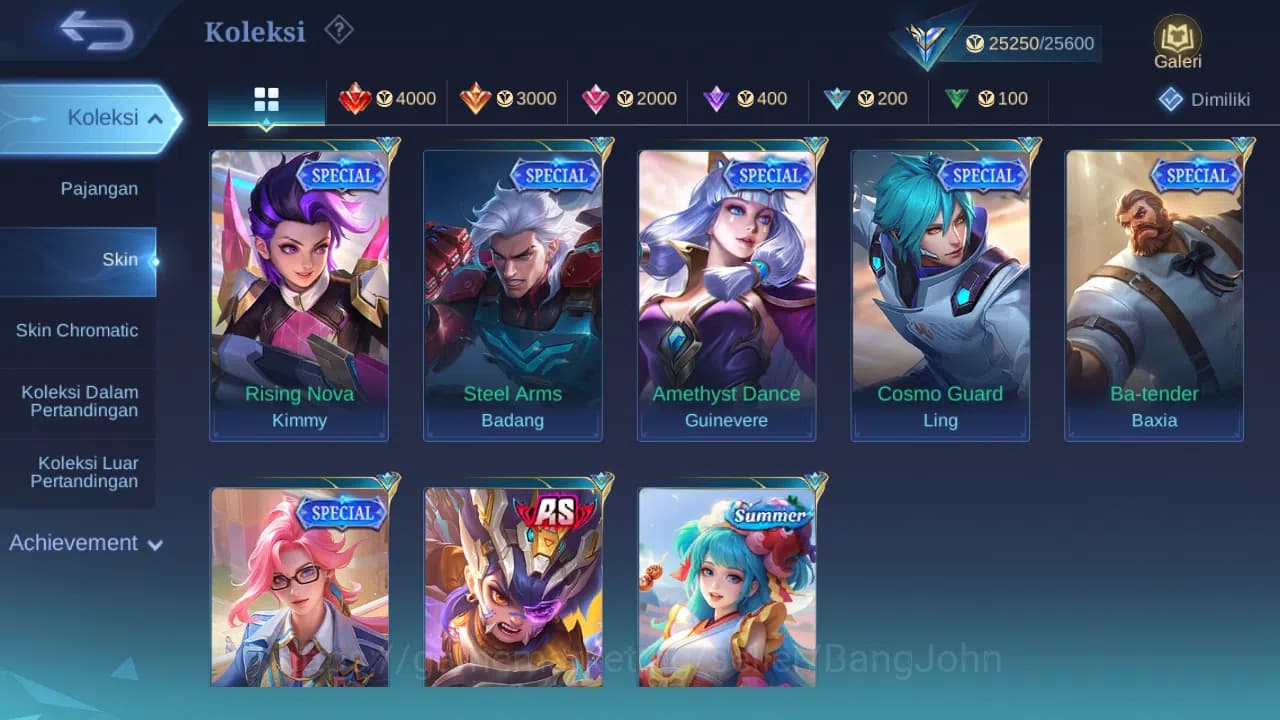 Mobile Legends: Bang Bang Accounts Hero 85 Skin 121 | Meowkin Julian, Lesley, Silvann image 7