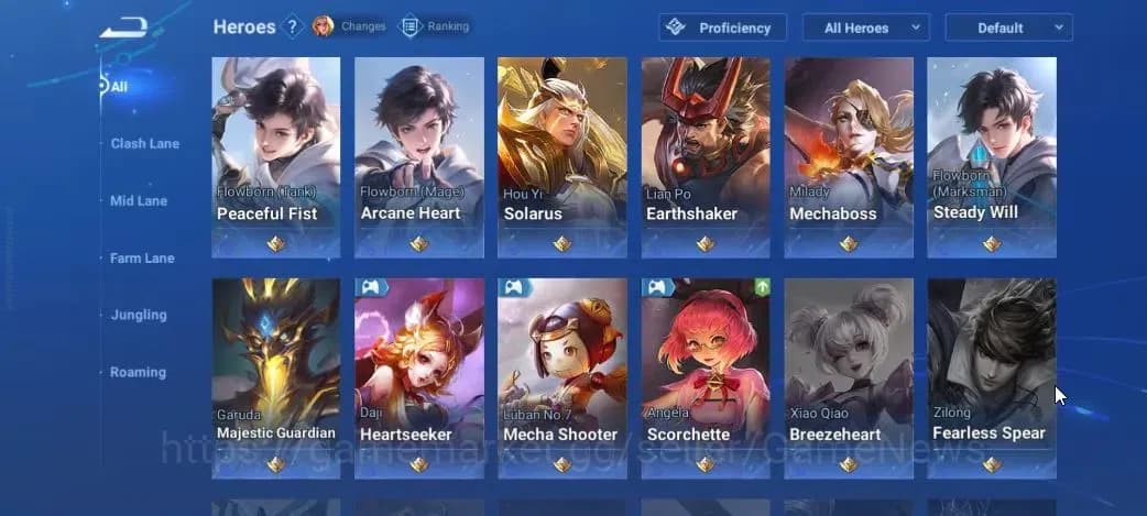 Honor of Kings Accounts Hero 7|Starter with Legend Skin Selection Chest(Di image 5